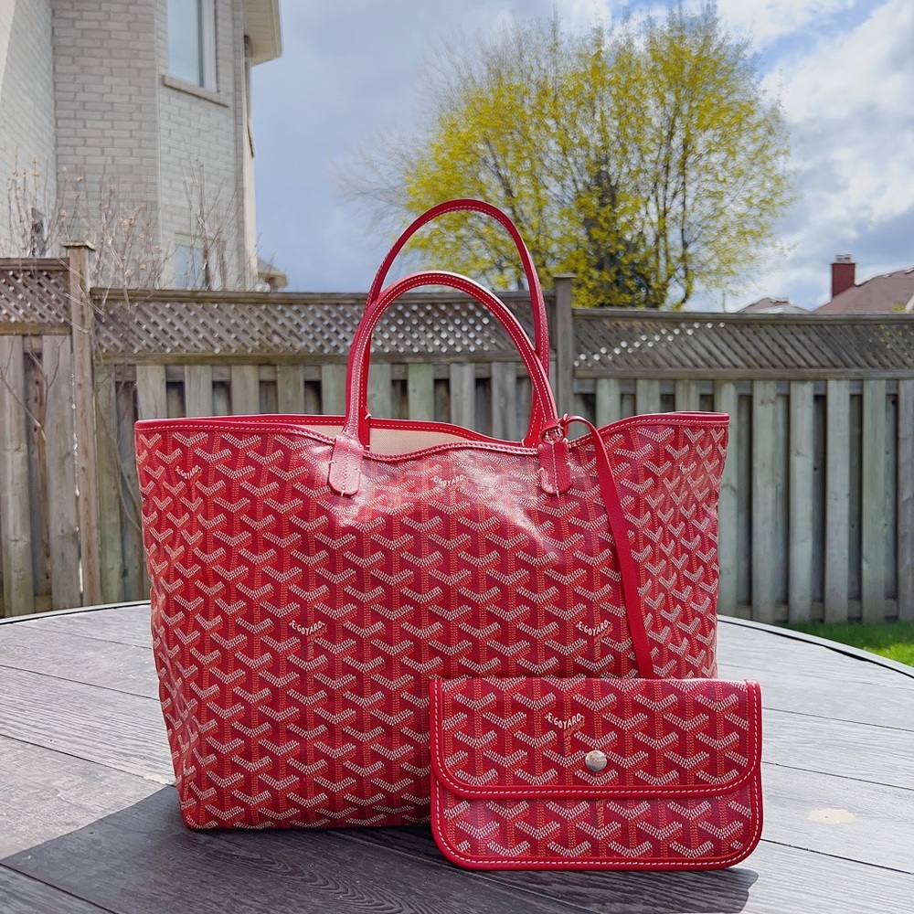 2350 GOYARD
Goyardine Saint Louis PM Red.